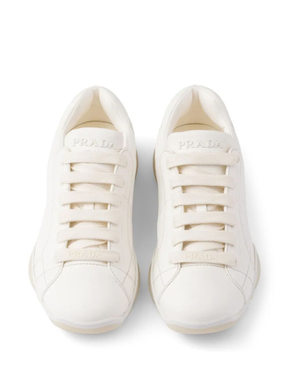 PRADA Nappa Leather Sneaker for Women