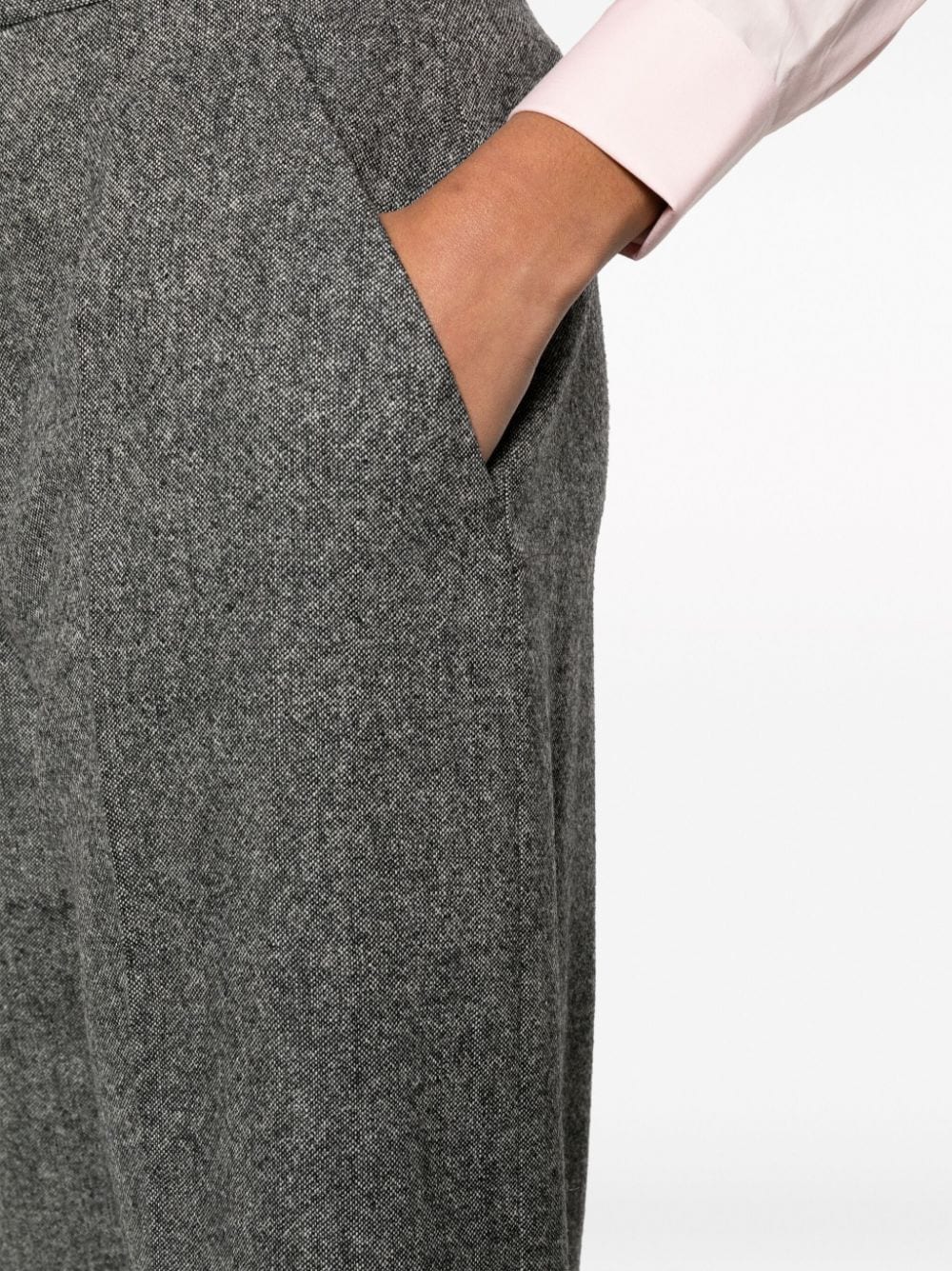 VIVIENNE WESTWOOD Wide Leg Wool Blend Pants - Size 40