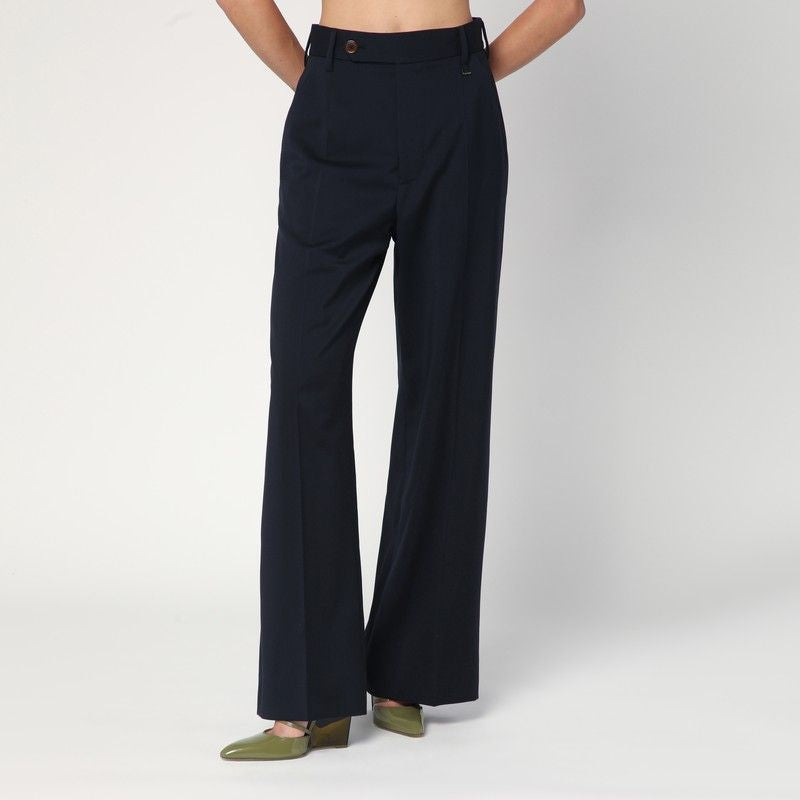 VIVIENNE WESTWOOD High Waist Wool Trousers