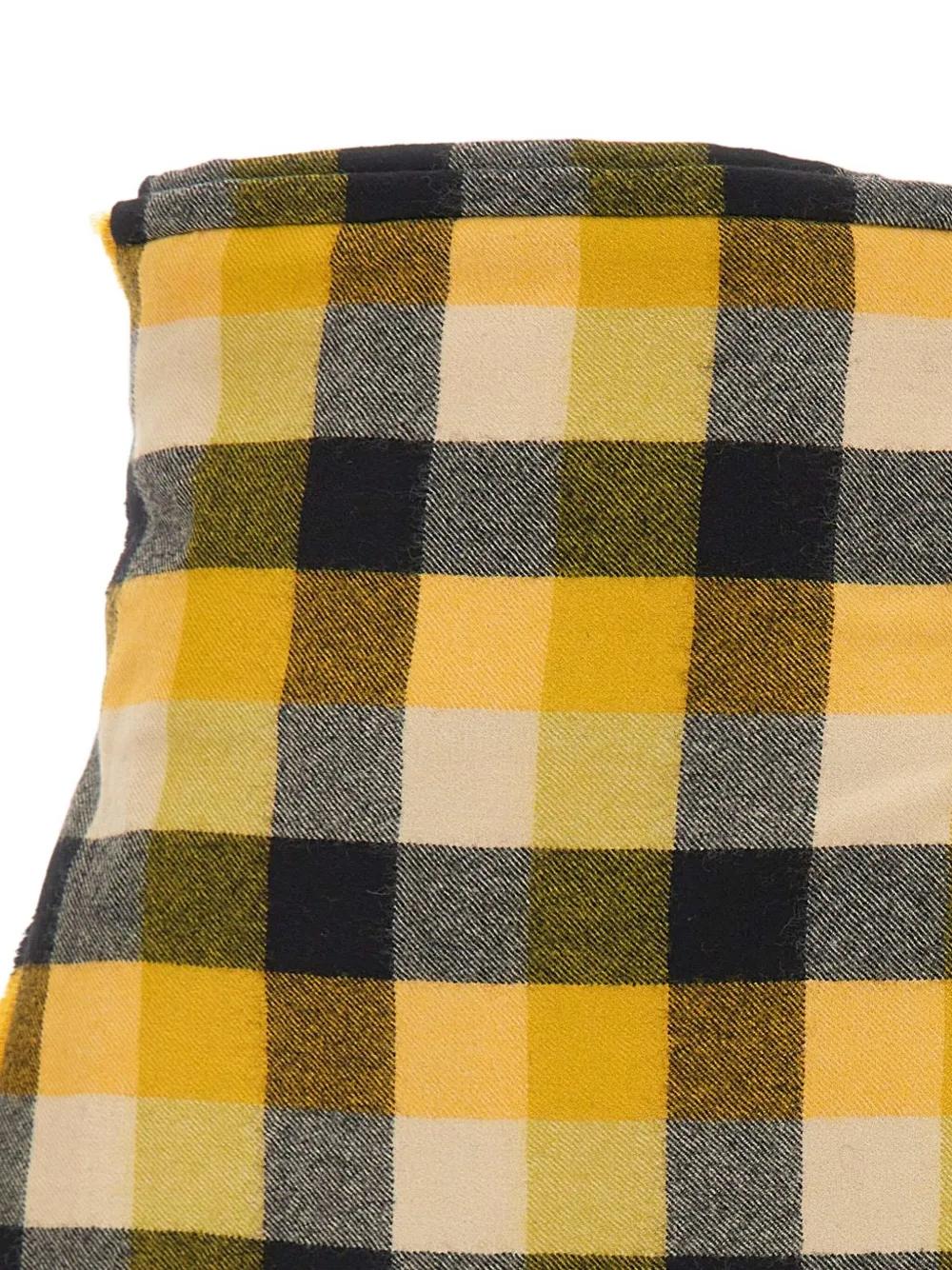 VIVIENNE WESTWOOD Pleated Buckle Mini Skirt