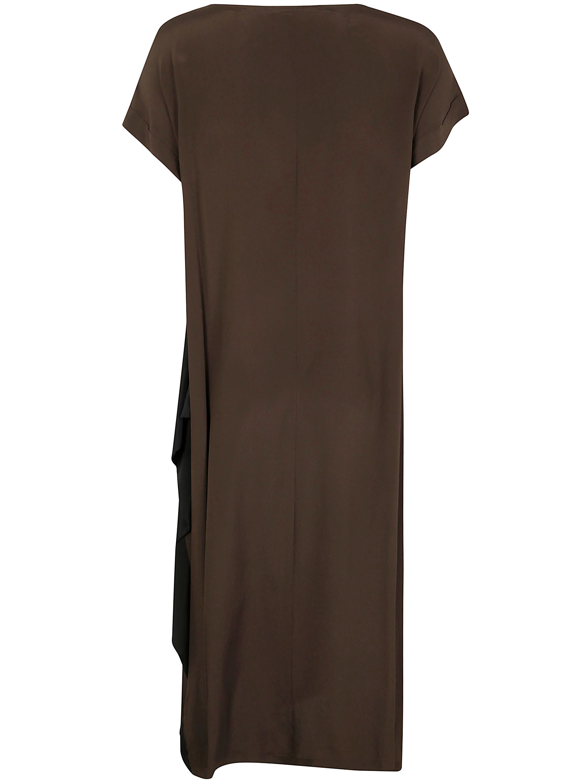 PIERANTONIO GASPARI Silk Bicolour Mini Dress