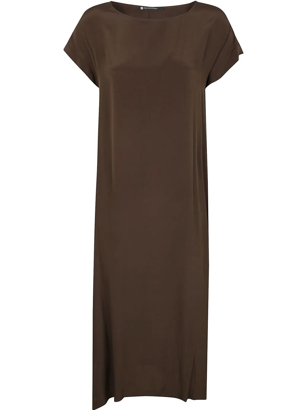 PIERANTONIO GASPARI Silk Bicolour Mini Dress