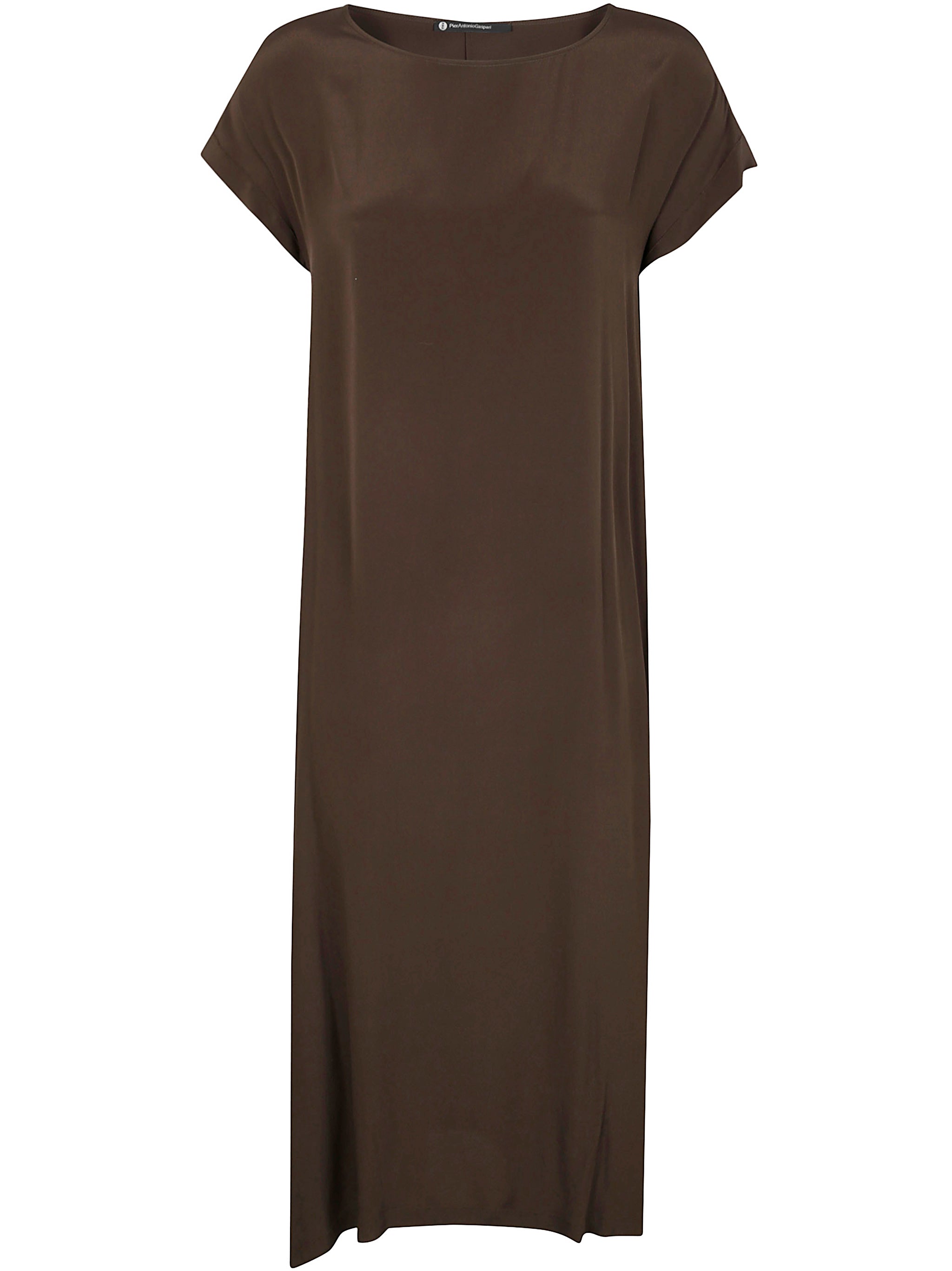 PIERANTONIO GASPARI Silk Bicolour Mini Dress