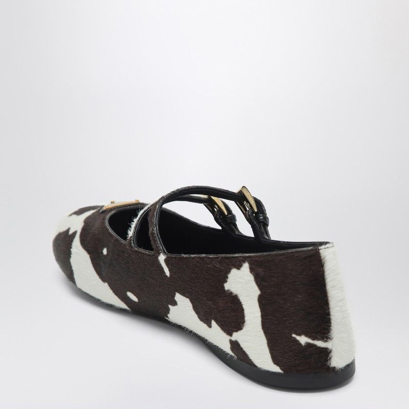 PRADA Elegant Ballerinas with Animal Print for Women