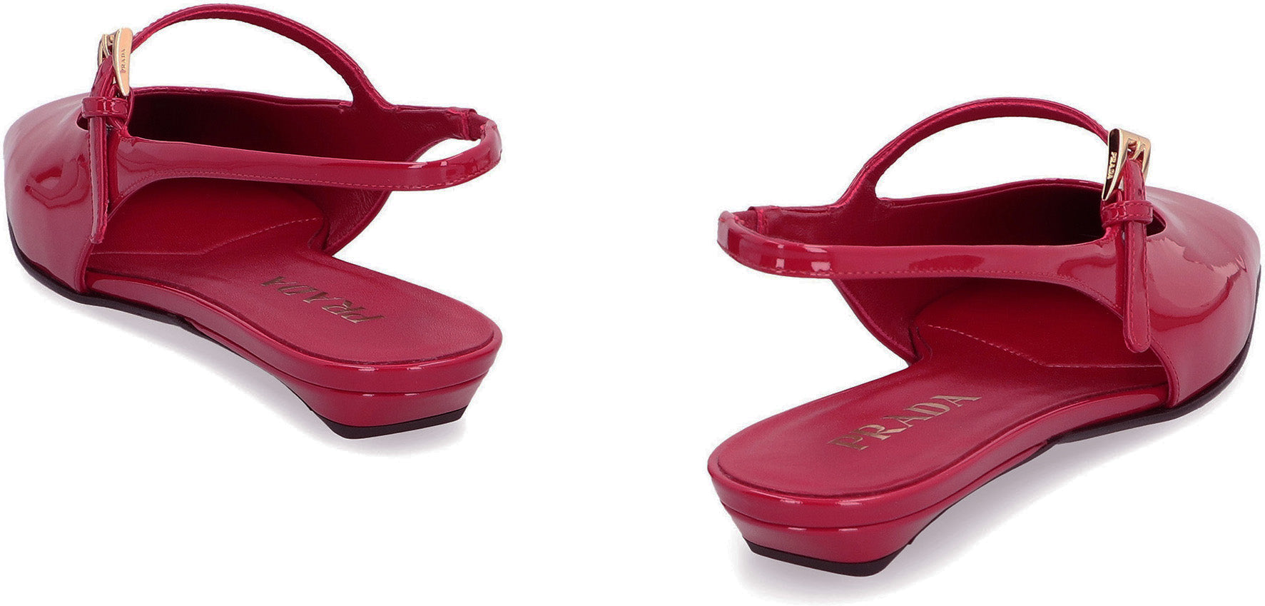 PRADA Slingback Ballet Flats