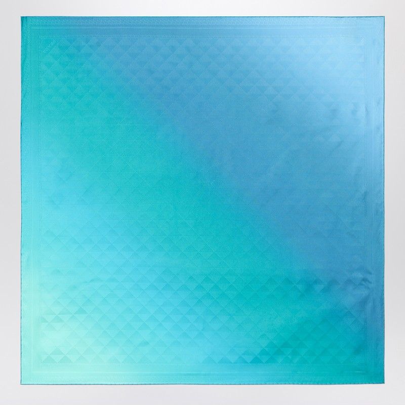 PRADA Gradient Printed Foulard Style in Twill