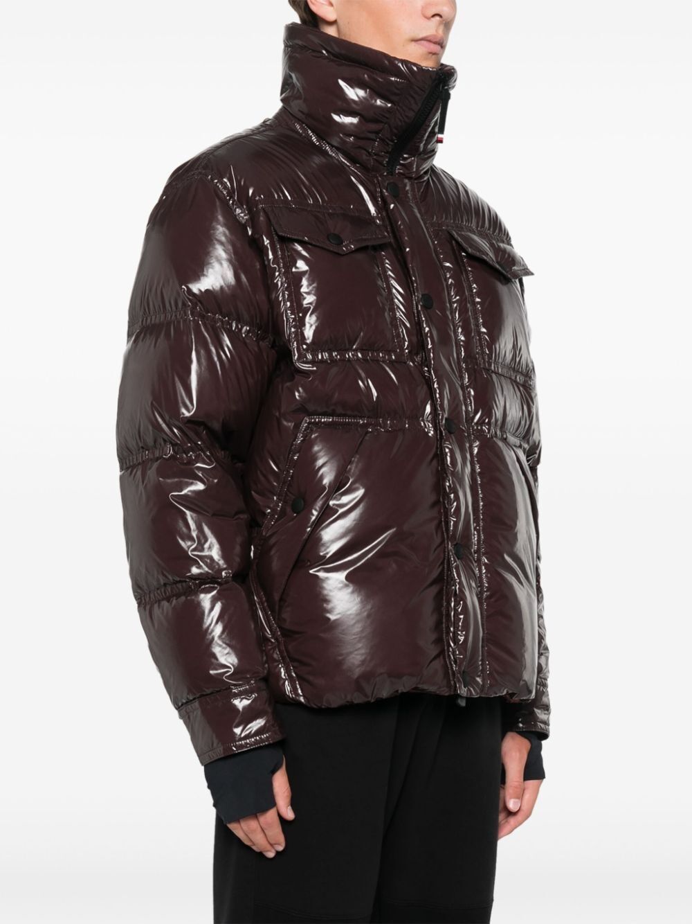 MONCLER Glossy Finish Down Jacket for Men - FW24 Collection