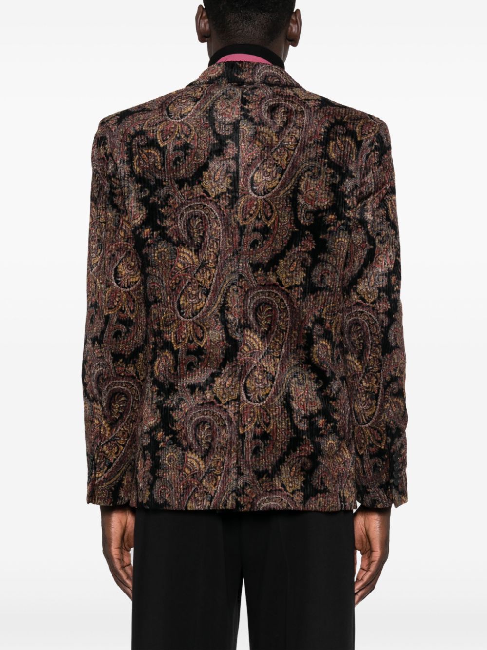 ETRO Double-Breasted Corduroy Blazer