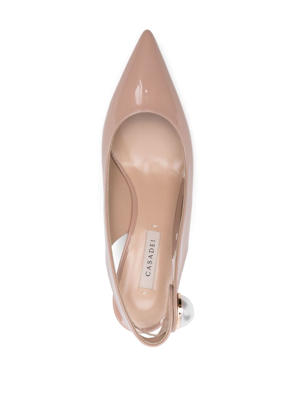 CASADEI Slingback Kitten Heel Pumps