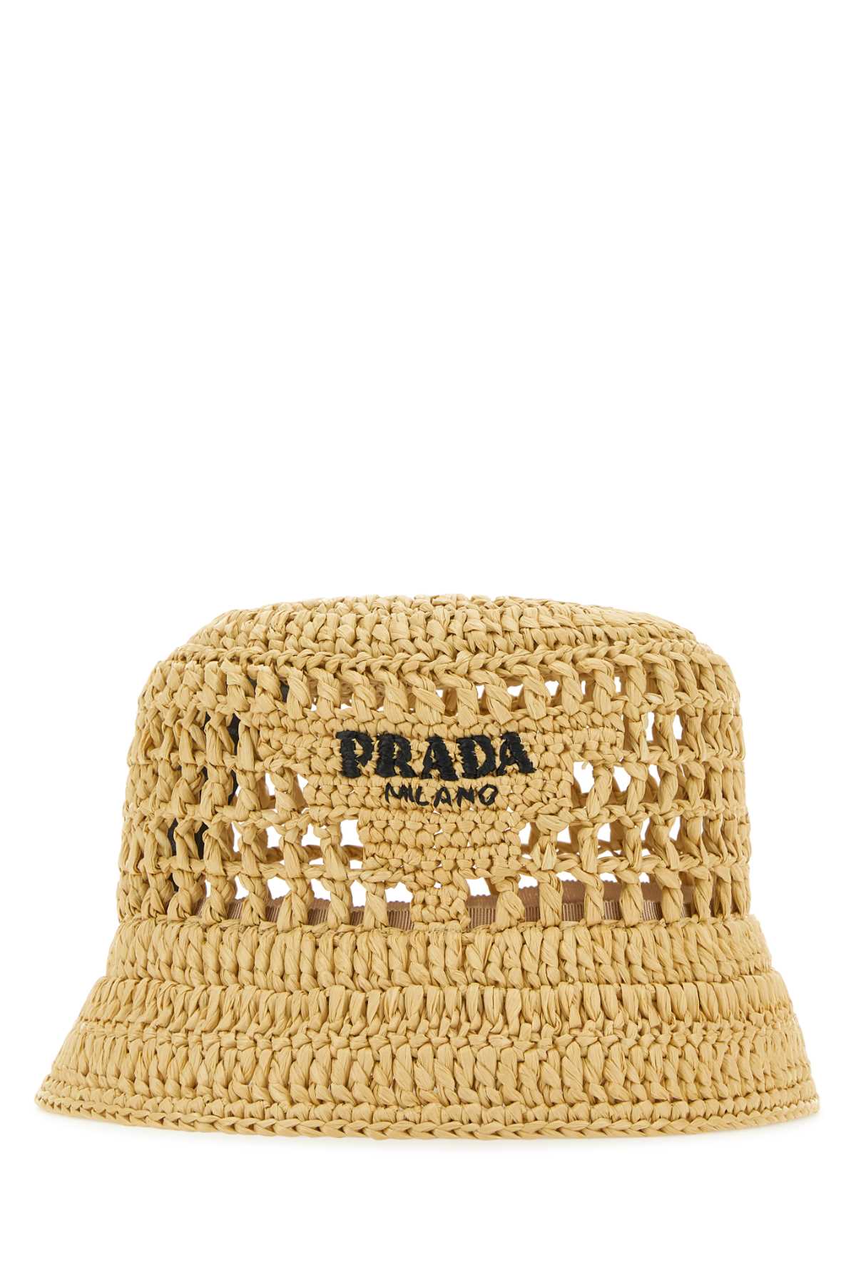 PRADA Raffia Bucket Hat