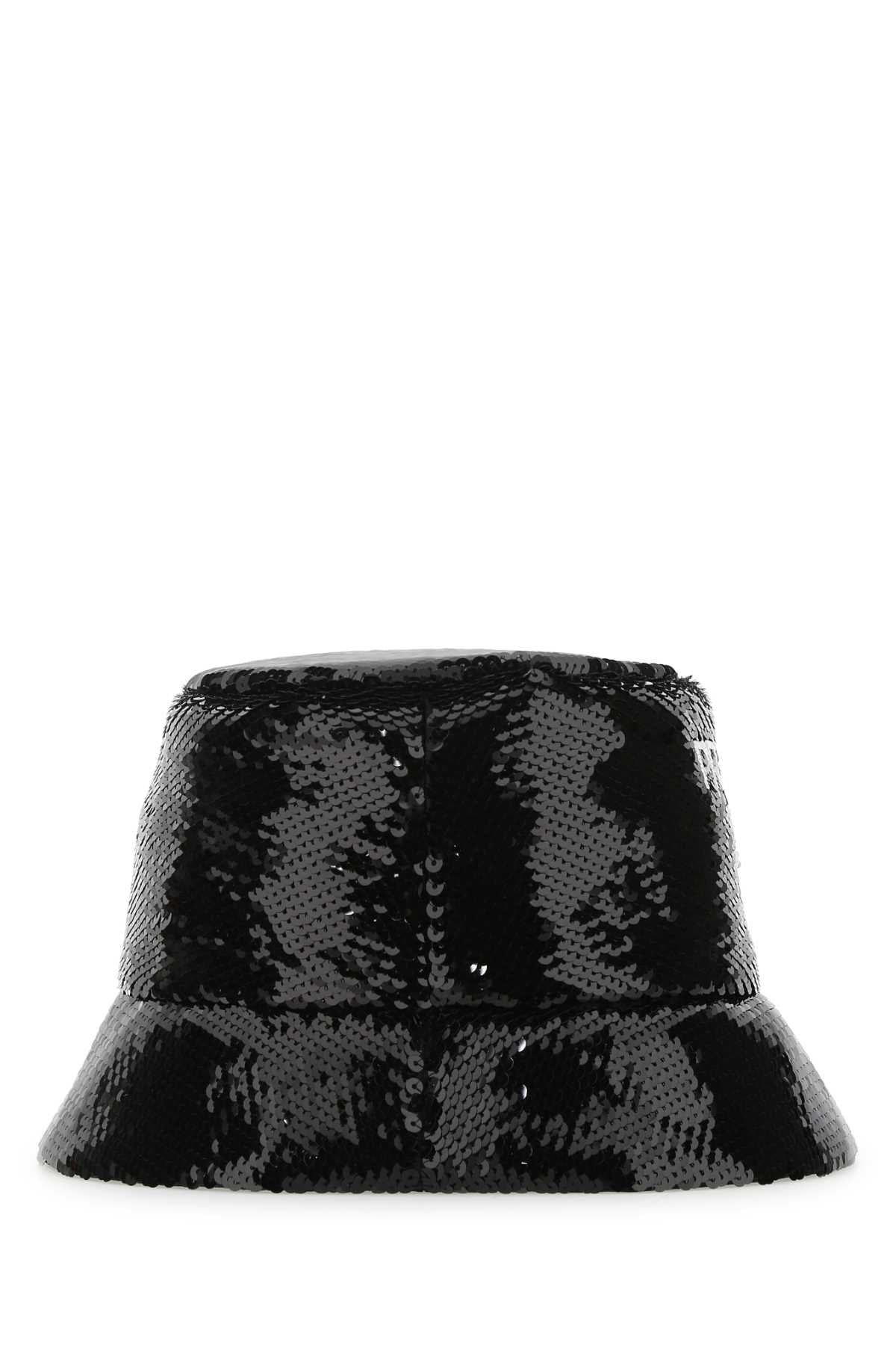 PRADA Mini Sequins Bucket Hat