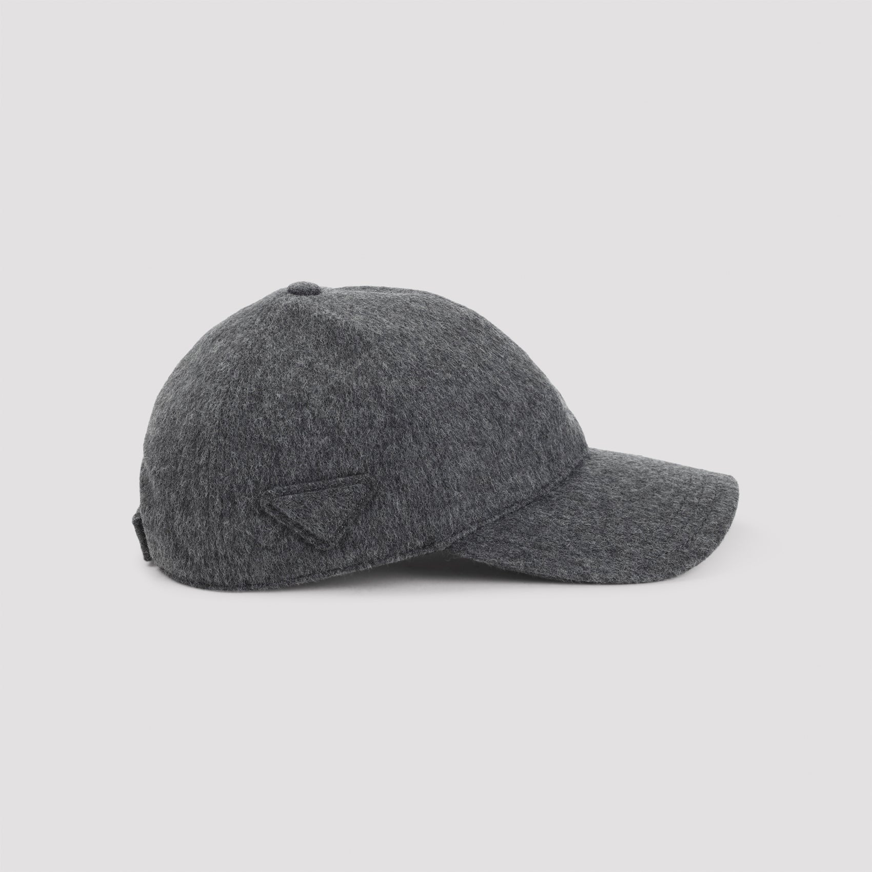 PRADA Virgin Wool Hat with Adjustable Strap