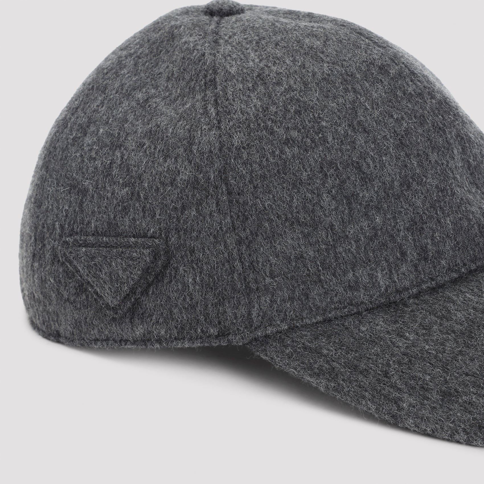 PRADA Virgin Wool Hat with Adjustable Strap