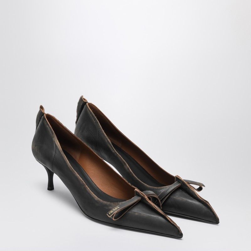 PRADA Antique Leather Pumps for Women
