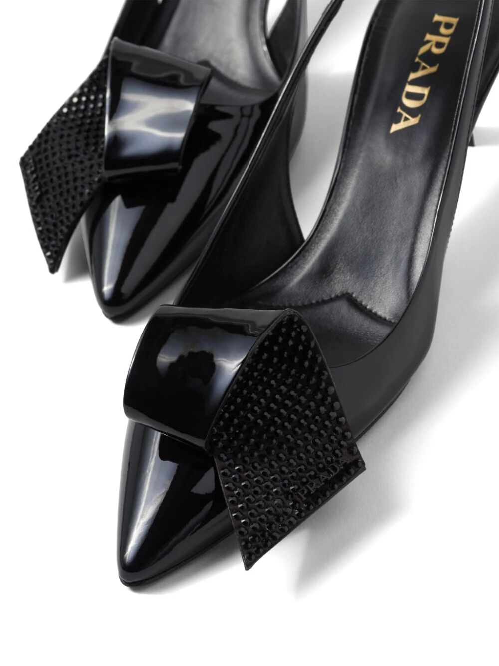 PRADA Sleek Slingback Pumps with 55mm Heel Height