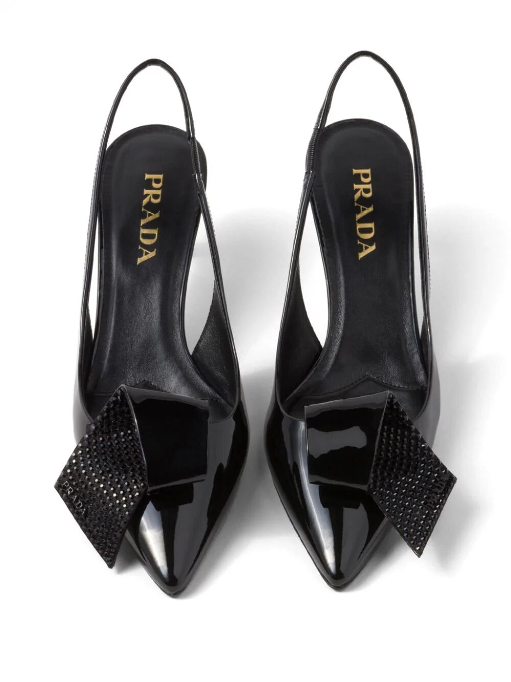 PRADA Sleek Slingback Pumps with 55mm Heel Height
