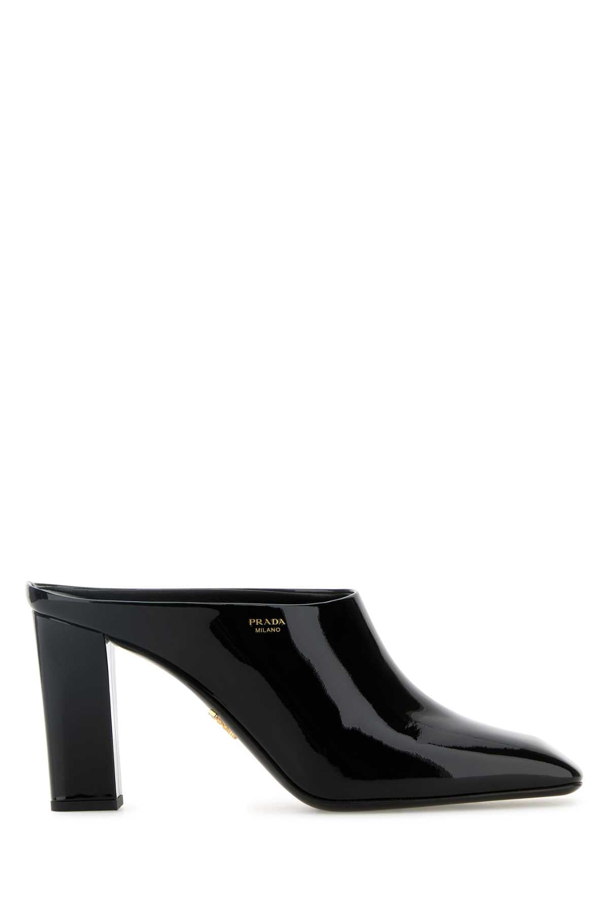 PRADA Leather Flat Sabots for Women