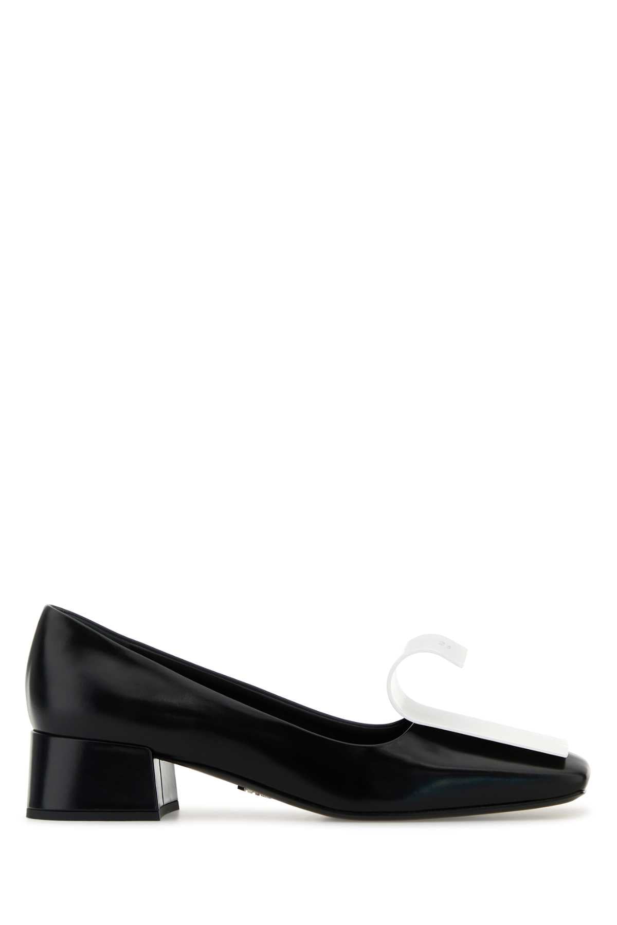PRADA Two-Tone Leather Pumps for Women