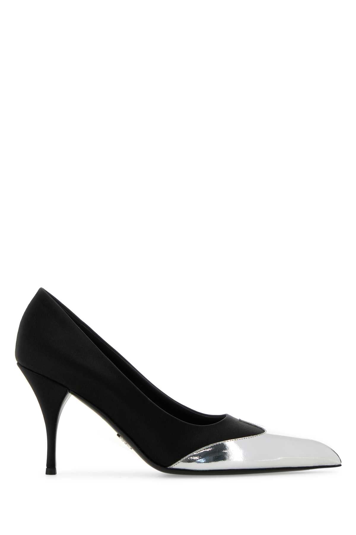 PRADA Elegant Satin Pumps for Women - Decollete Design