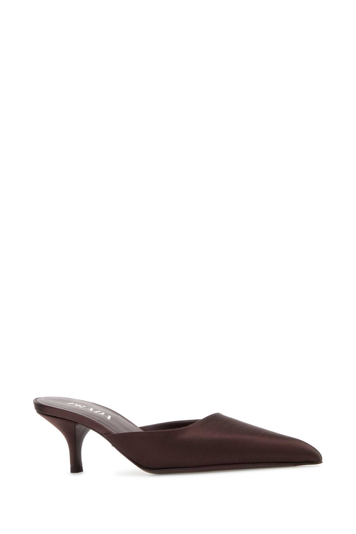 PRADA Satin Slip-On Flats for Women