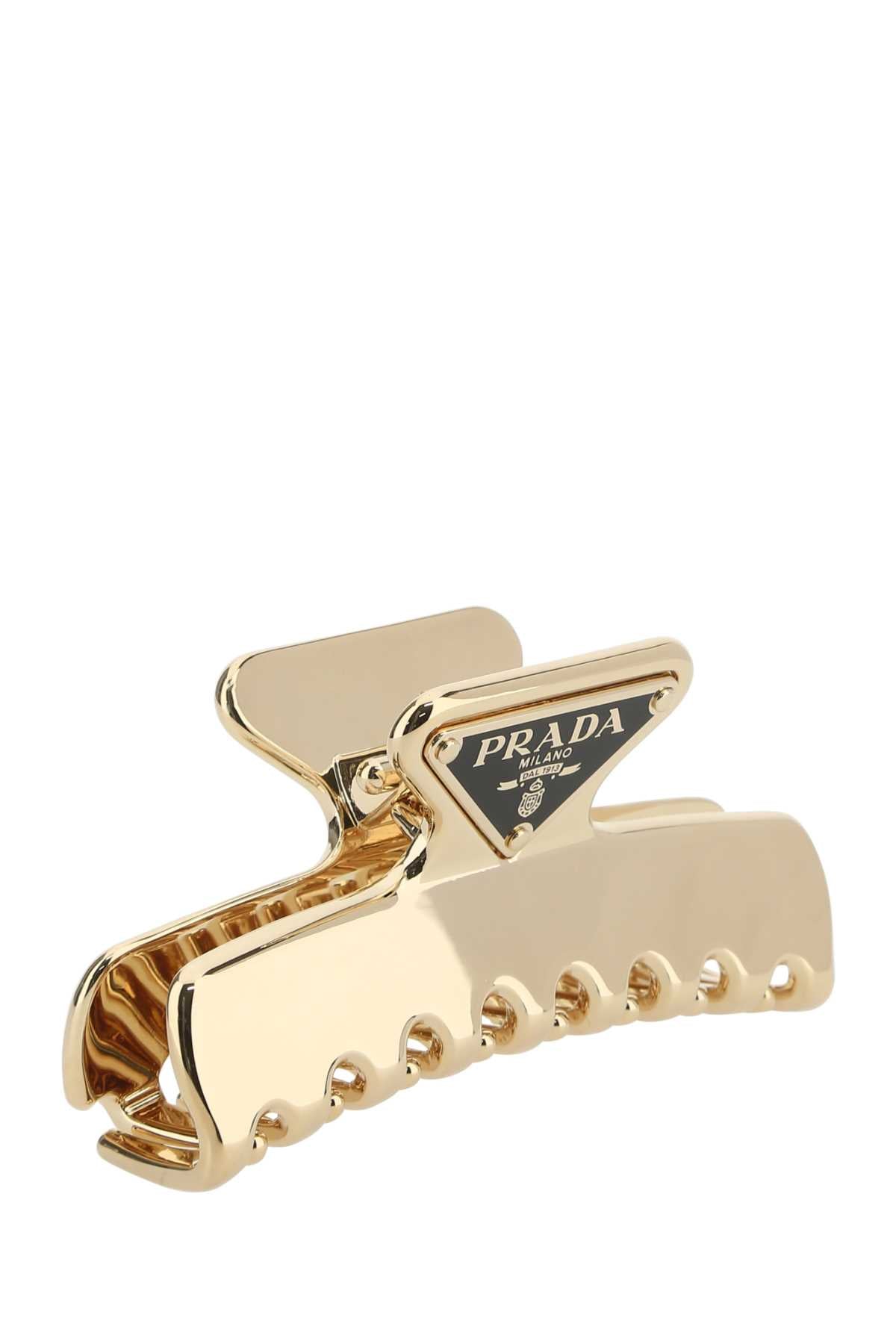 PRADA Elegant Metal Hair Clip