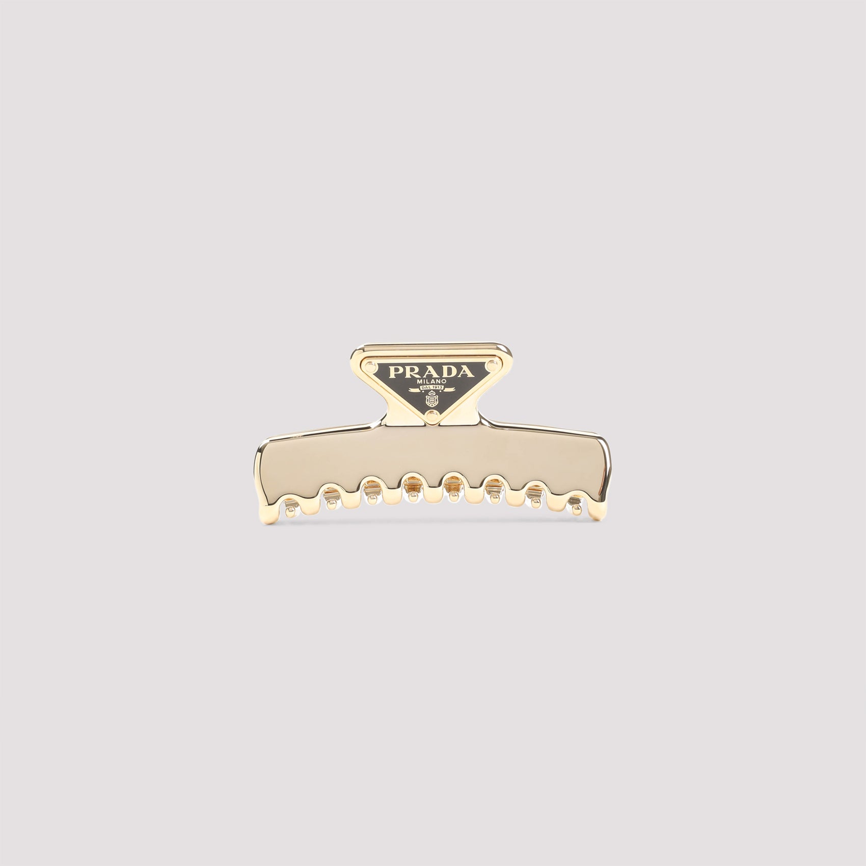 PRADA Elegant Brass Hair Clip