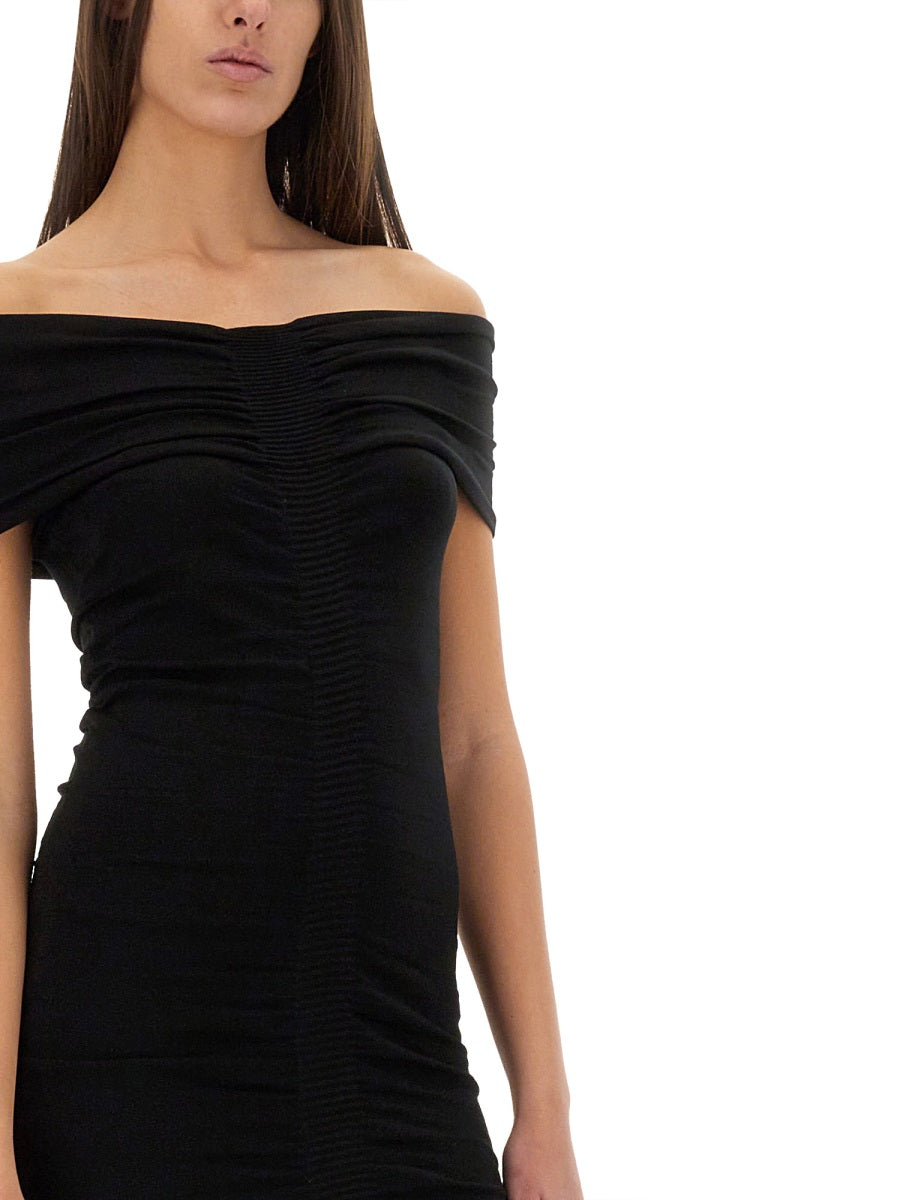 ALEXANDER WANG Off Shoulder Dress - Size S