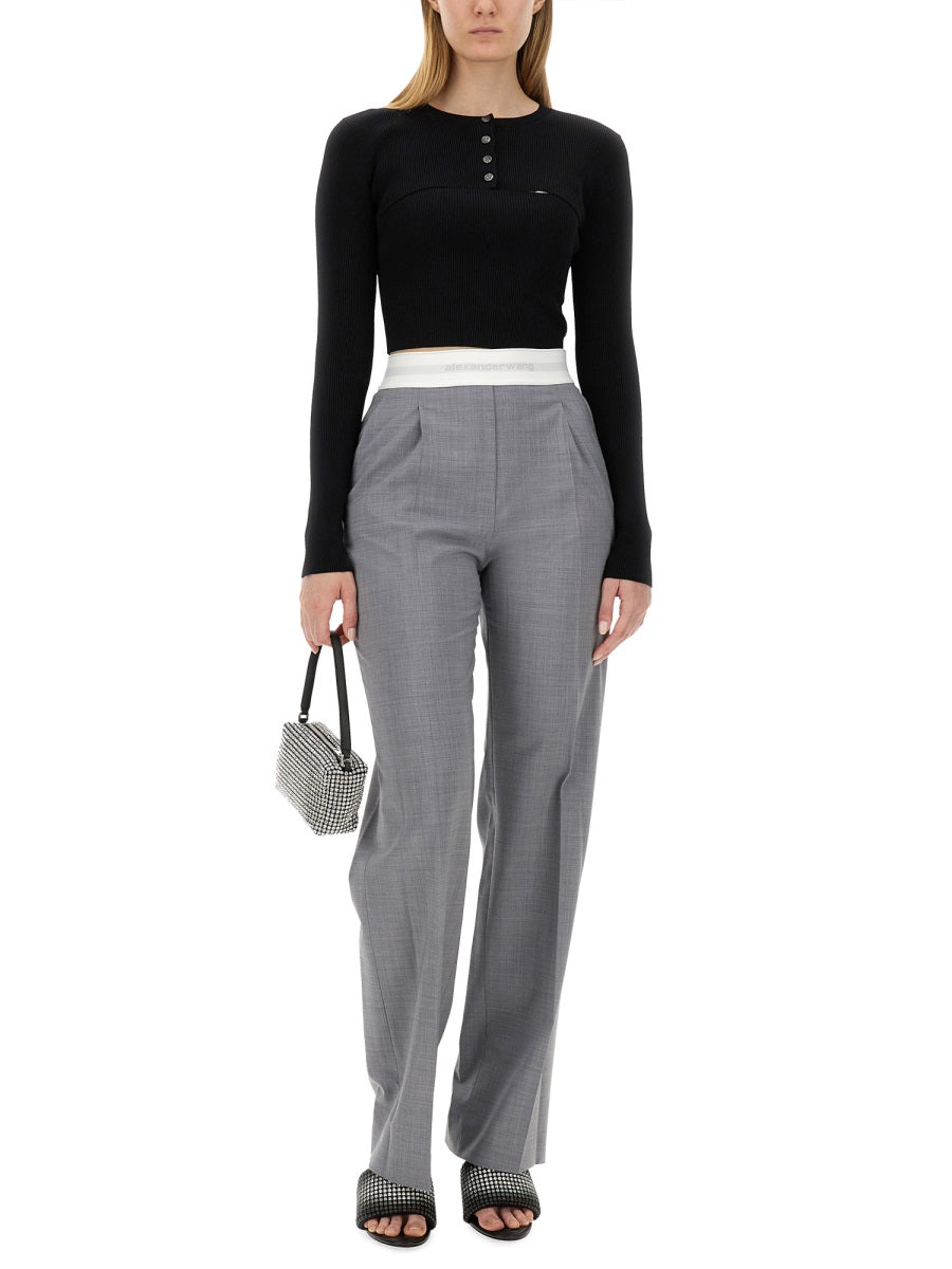 ALEXANDER WANG Cropped Women's Sweater