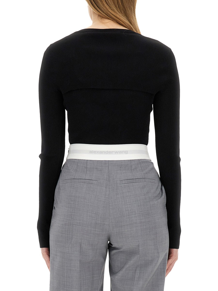 ALEXANDER WANG Cropped Women's Sweater