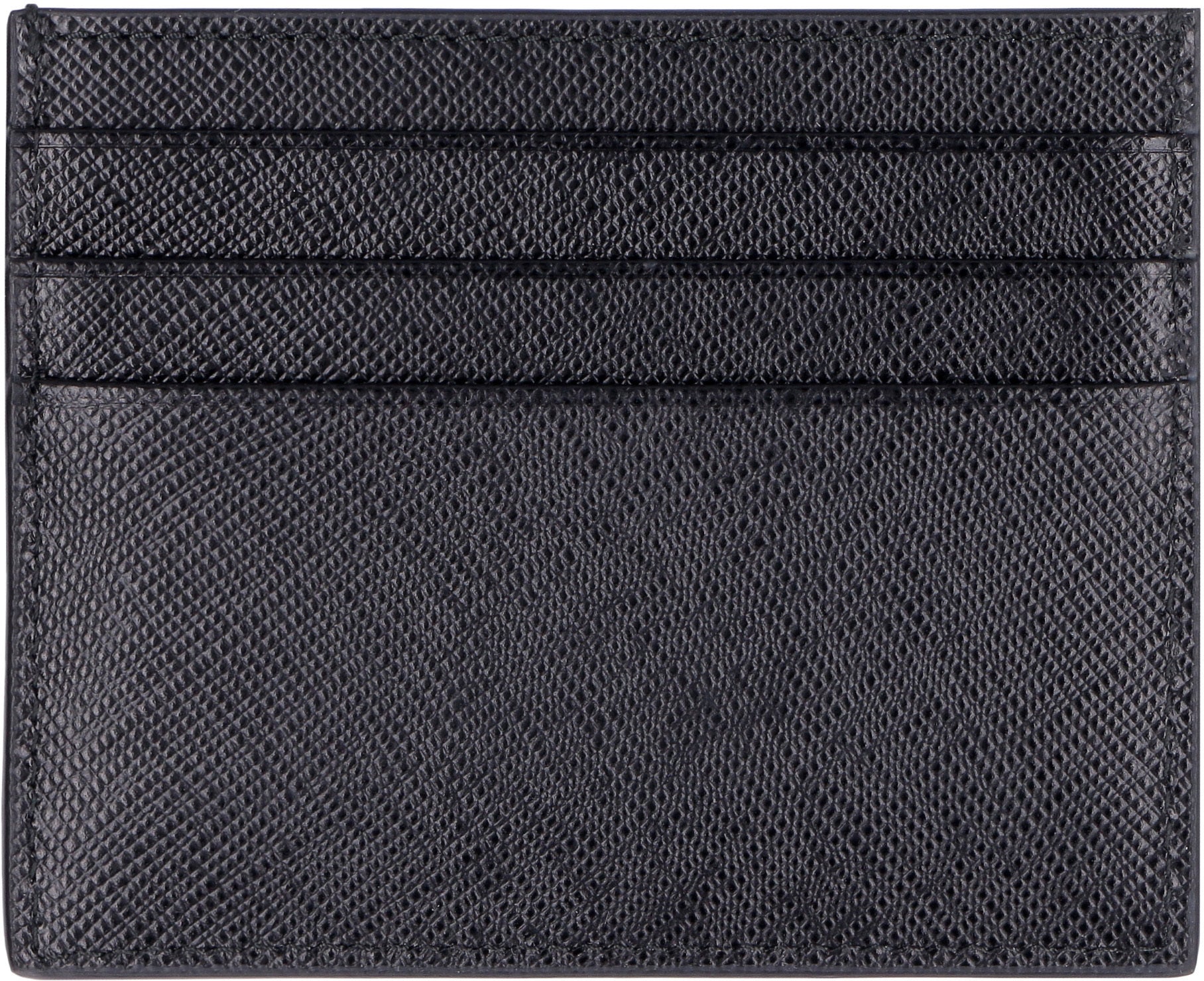 PRADA Mini Card Holder in Saffiano Leather