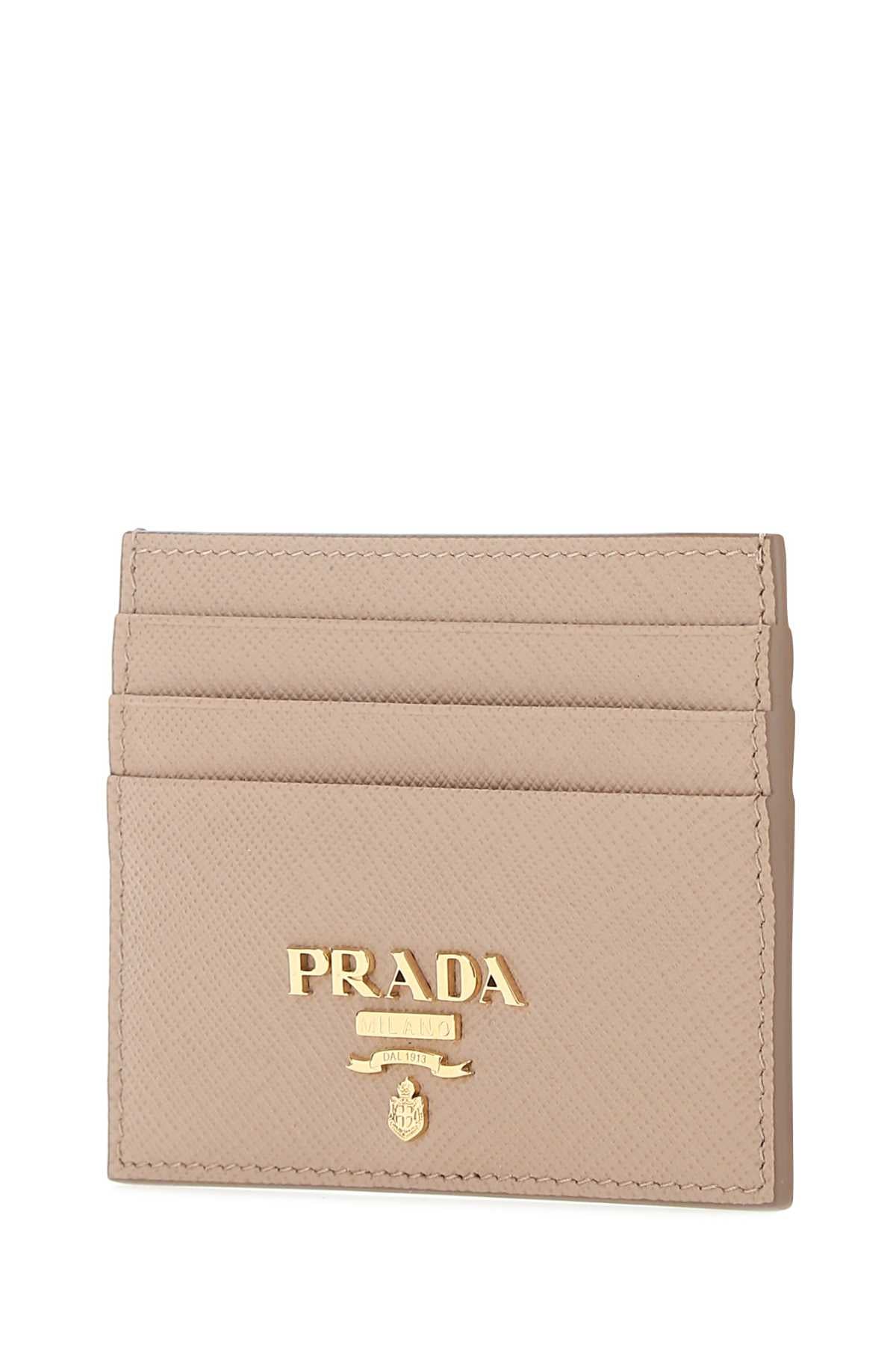 PRADA Mini Leather Card Holder