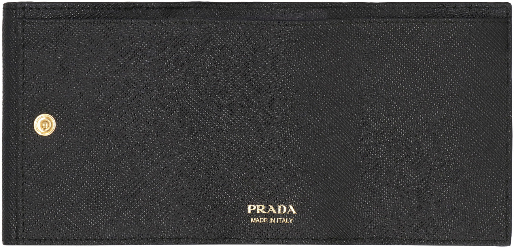 PRADA Mini Leather Coin Wallet