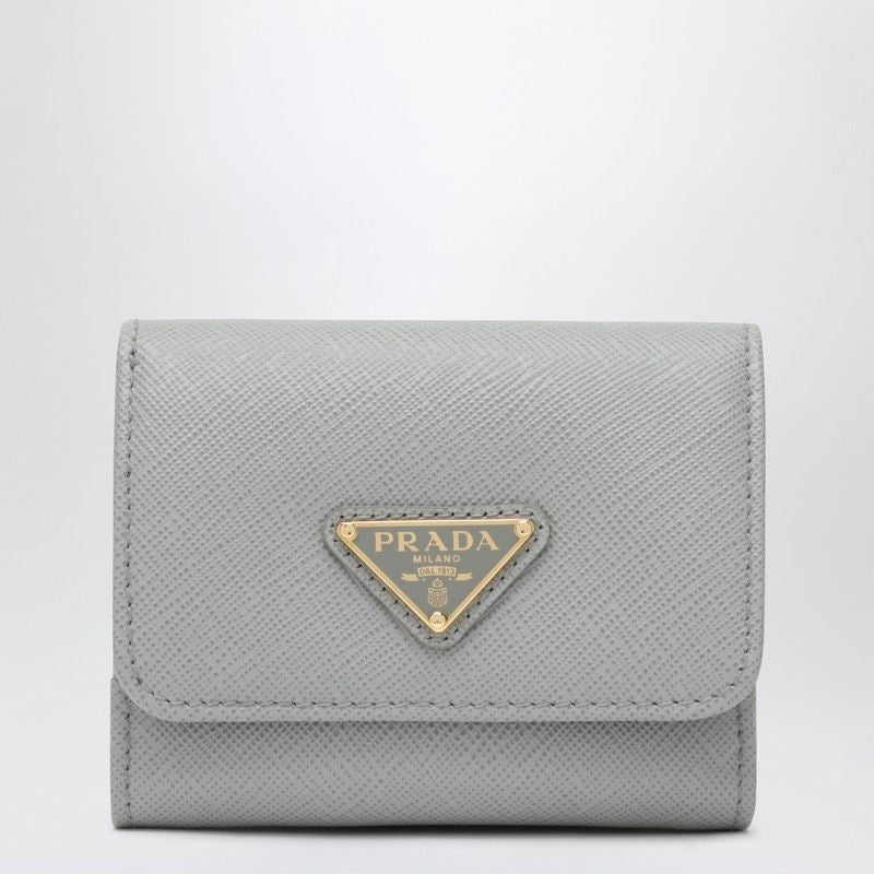 PRADA Mini Saffiano Leather Wallet