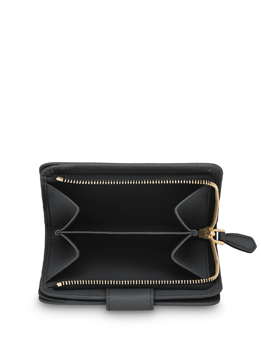 PRADA Mini Saffiano Leather Wallet