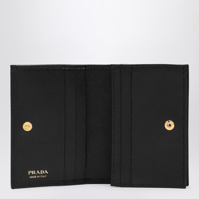 PRADA Mini Saffiano Leather Wallet