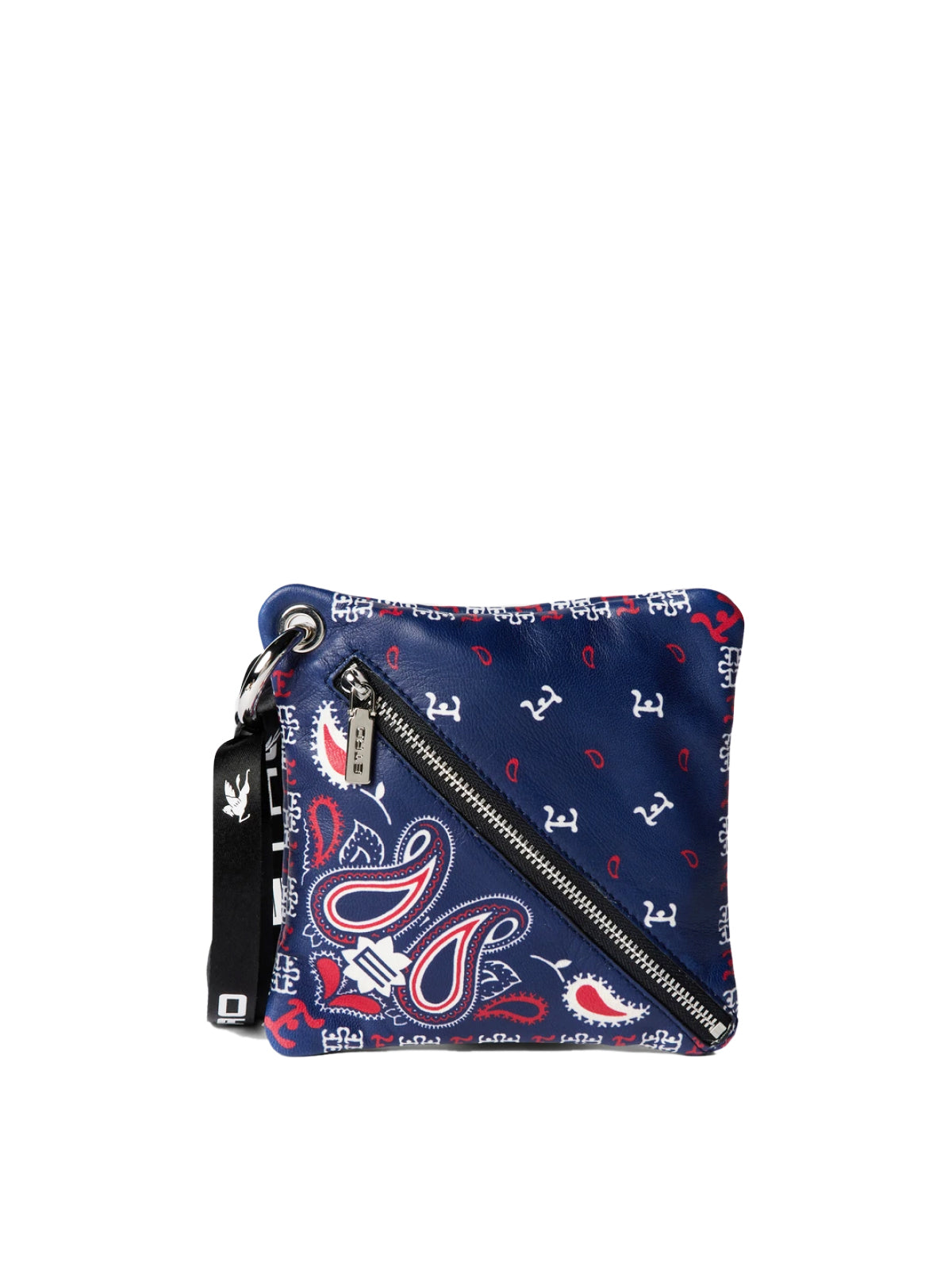 ETRO Mini Paisley Print Logo Pouch Handbag - 15x15x2 cm