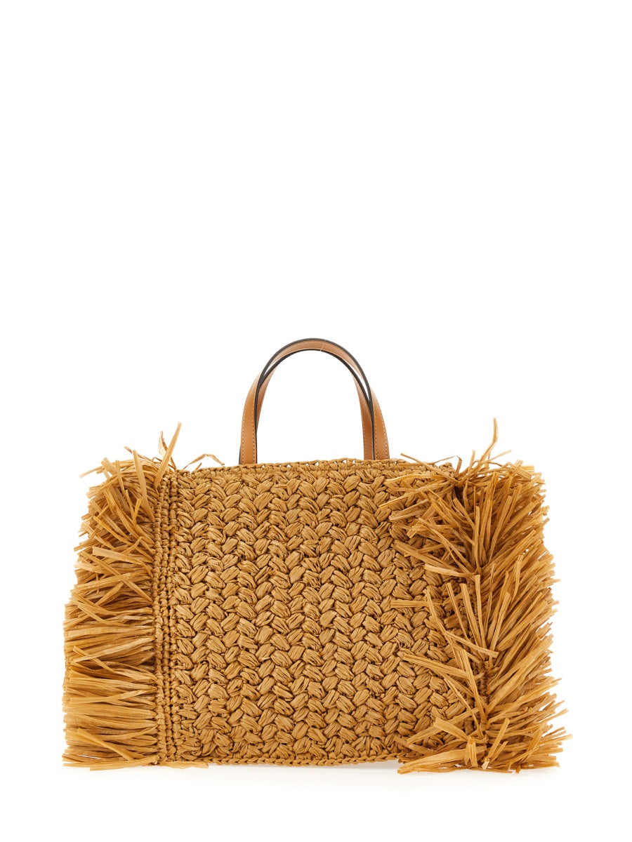 ETRO Raffia Mini Tote Handbag for Women