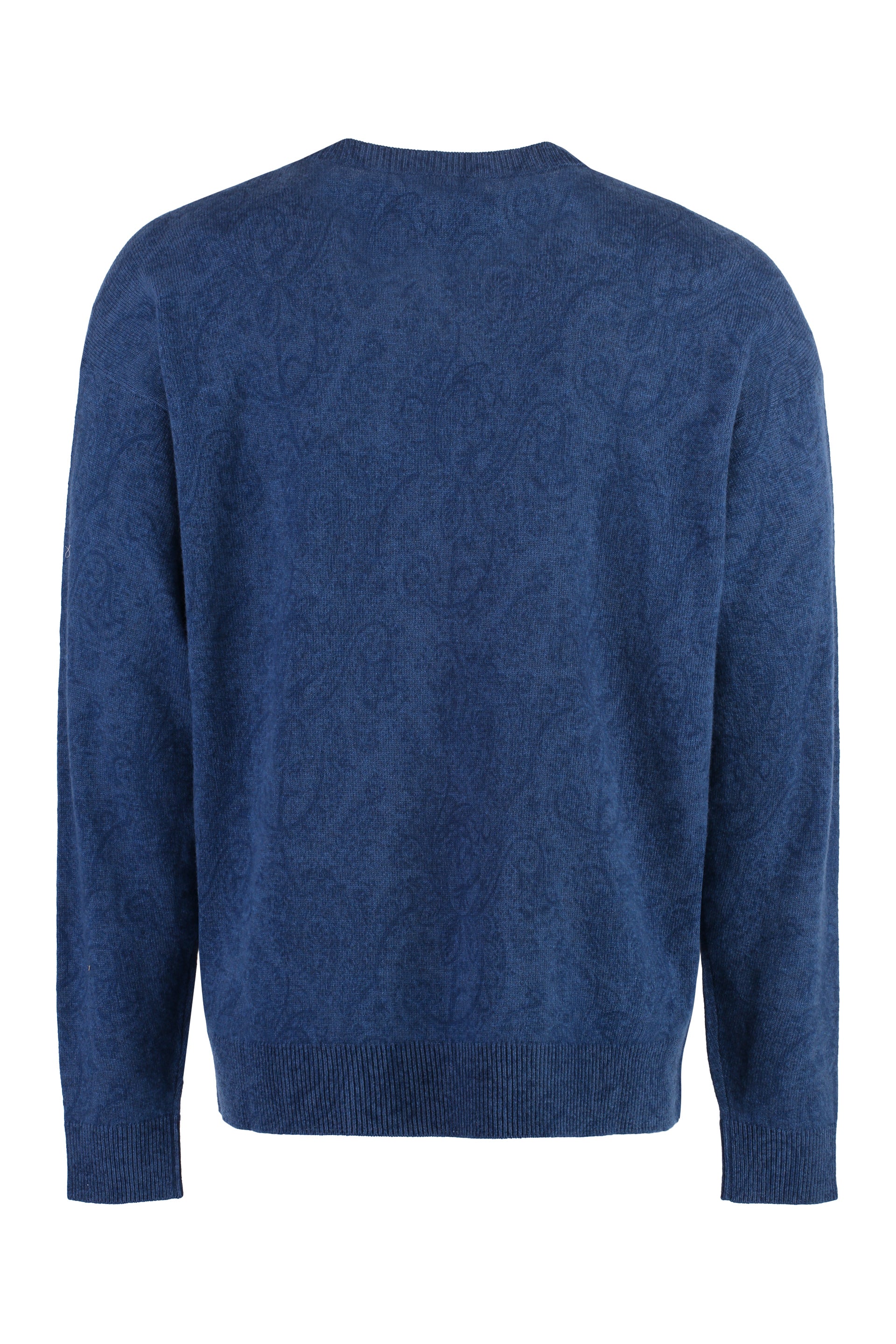 ETRO Crew-Neck Wool Sweater for Men - FW23 Collection