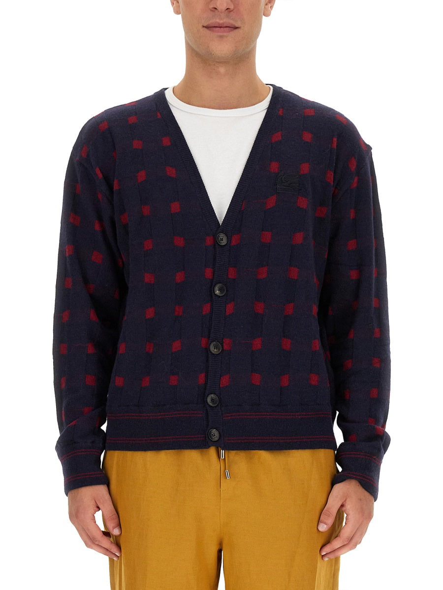 ETRO V-Neck Cardigan - Regular Fit
