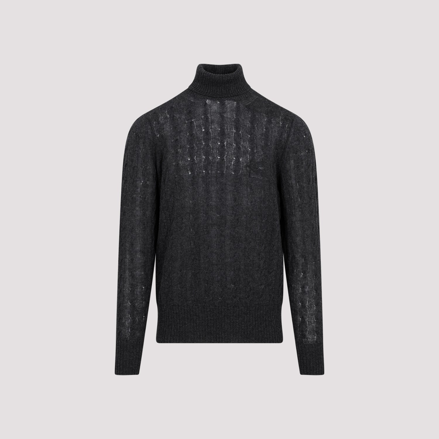 ETRO Luxurious Cashmere Cable-Knit Sweater