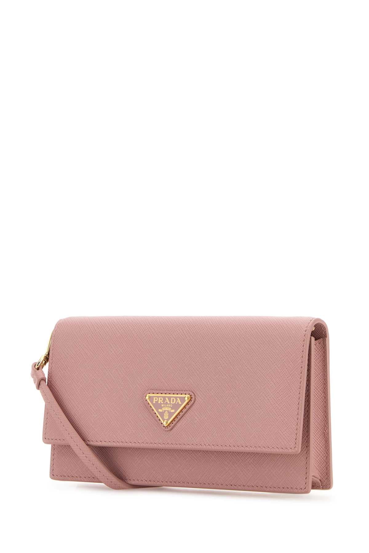PRADA Mini Leather Clutch