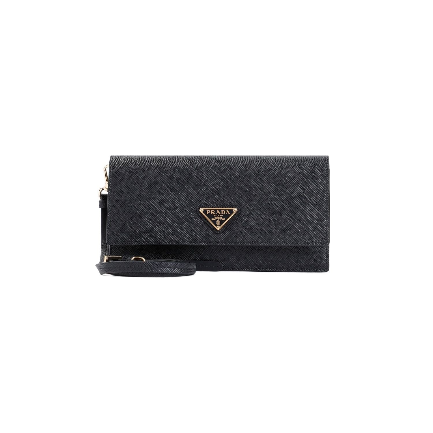 PRADA Mini Leather Pouch Handbag