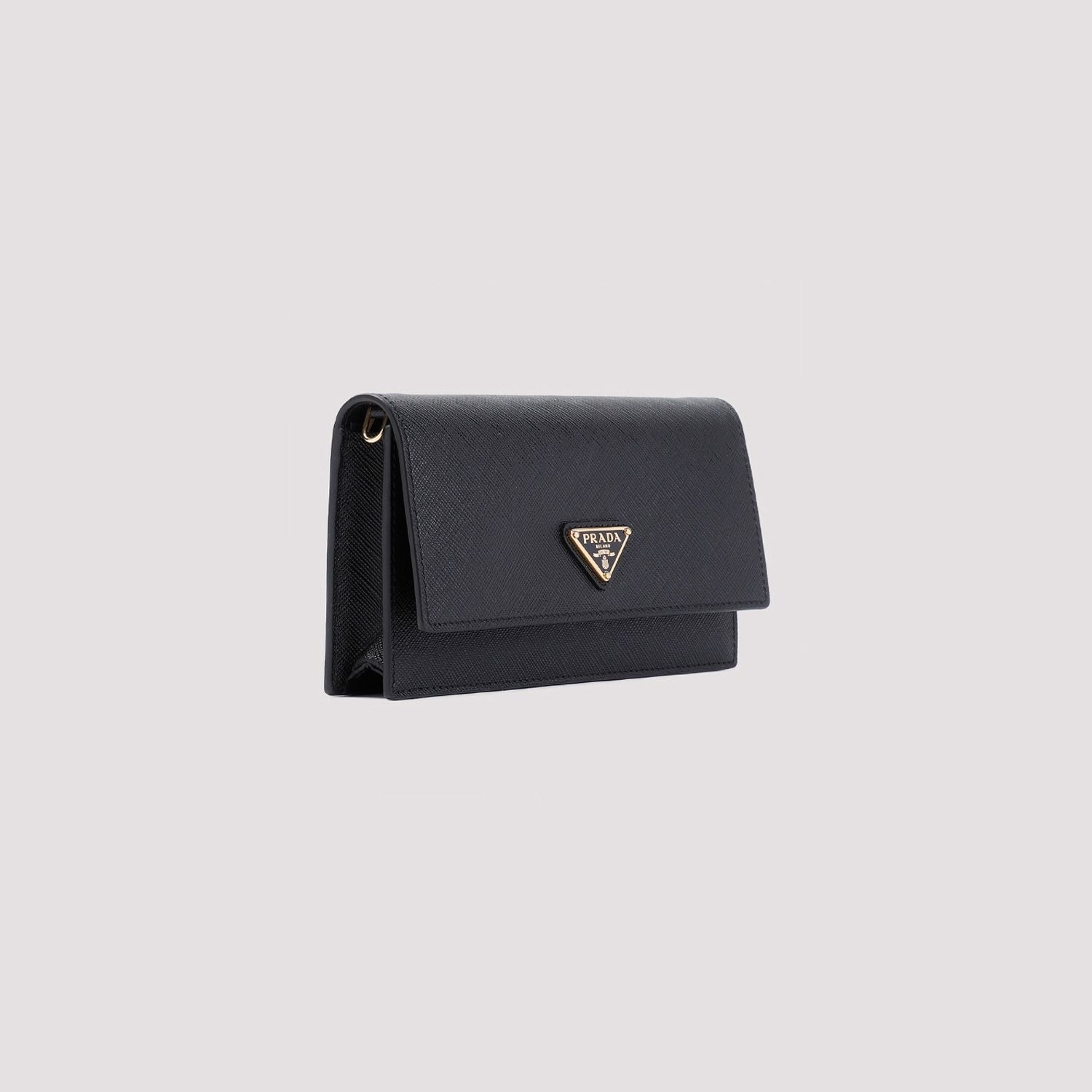 PRADA Mini Leather Pouch Handbag