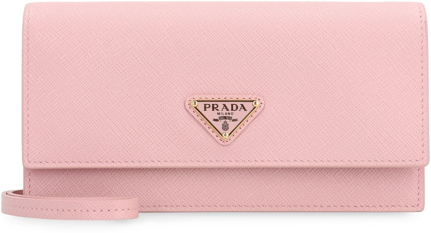 PRADA Mini Leather Clutch