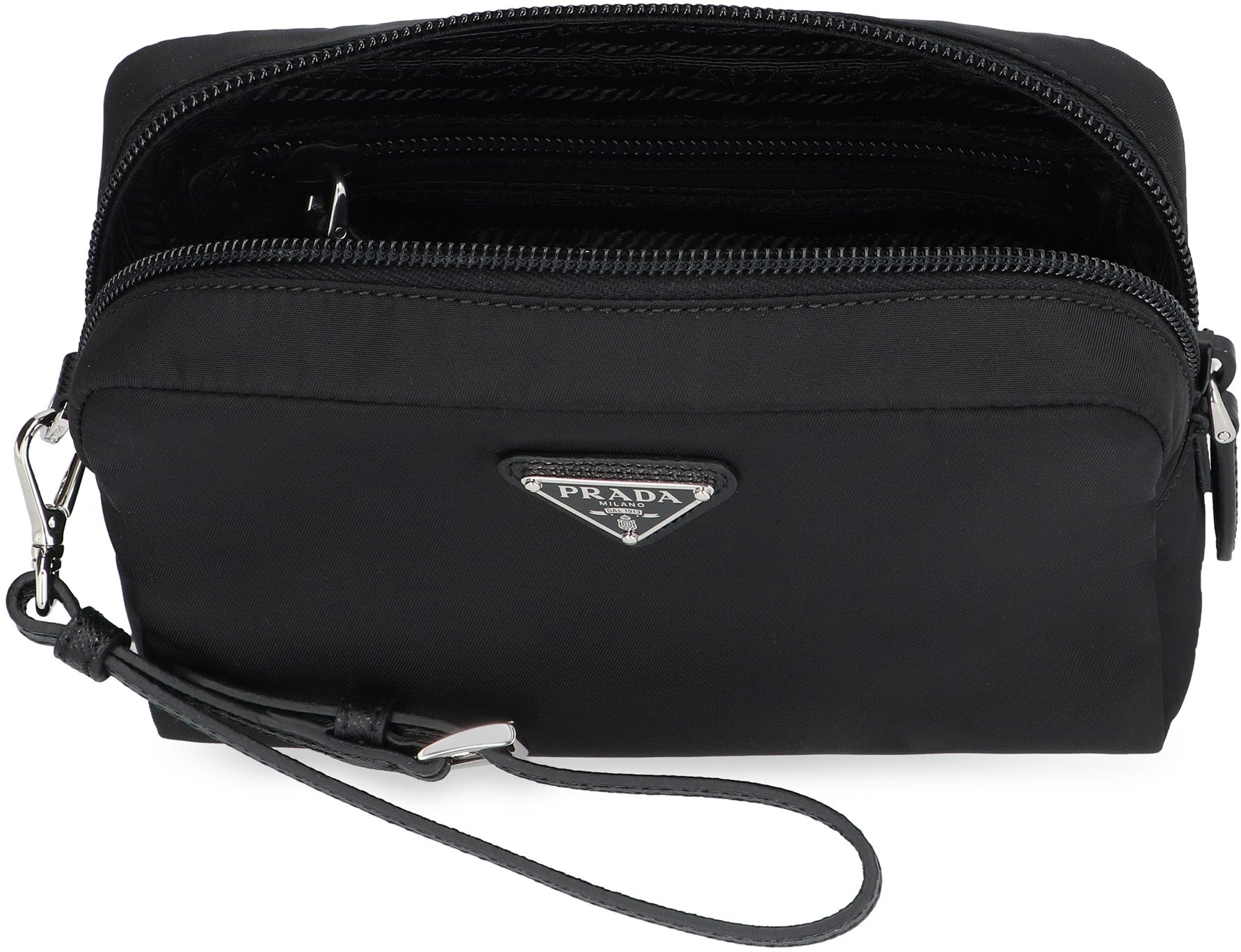 PRADA Recycled Nylon Mini Clutch 17cm x 11cm