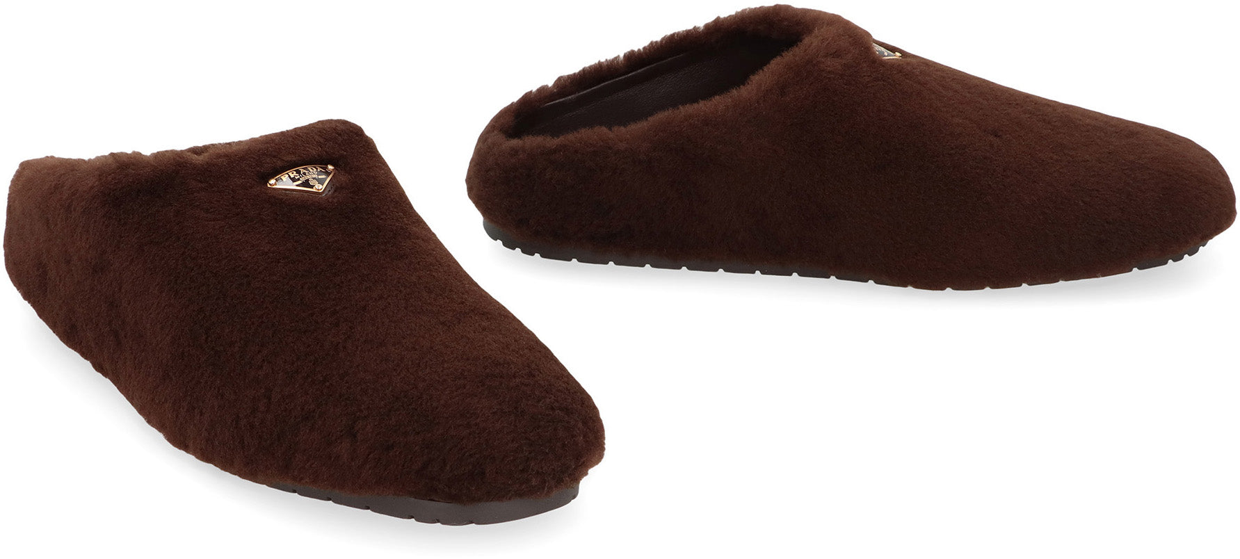 PRADA Elegant Sheepskin Slippers for Women