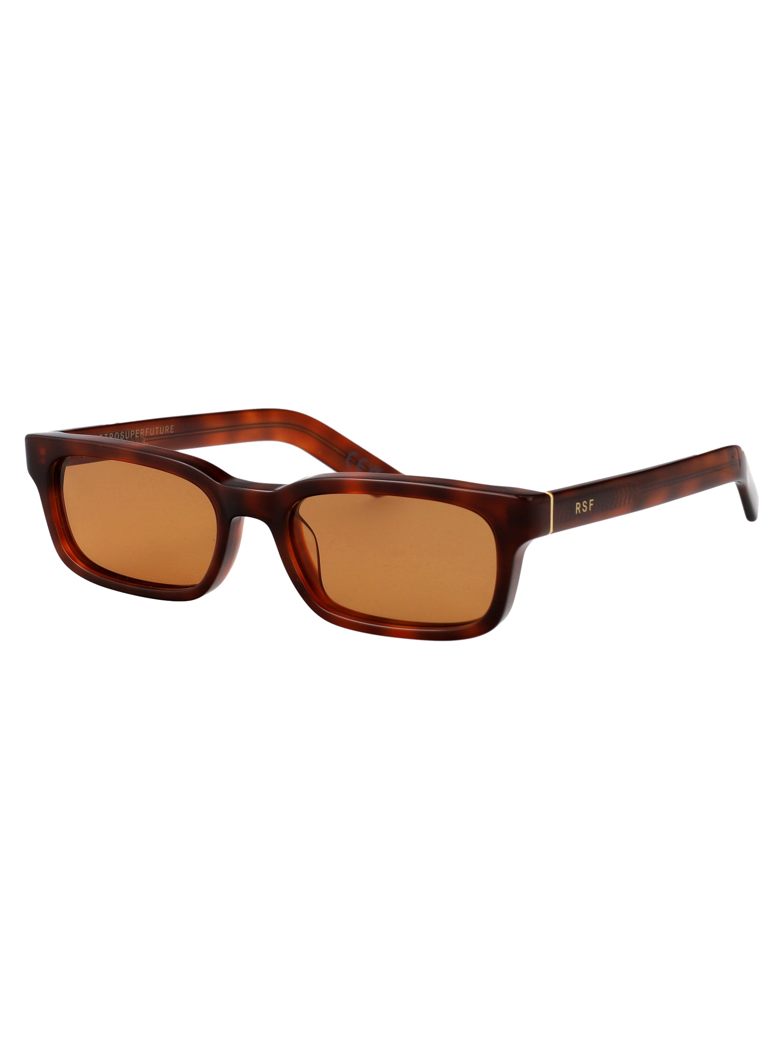 RETROSUPERFUTURE Havana Acetate Sunglasses for Unisex - SS25