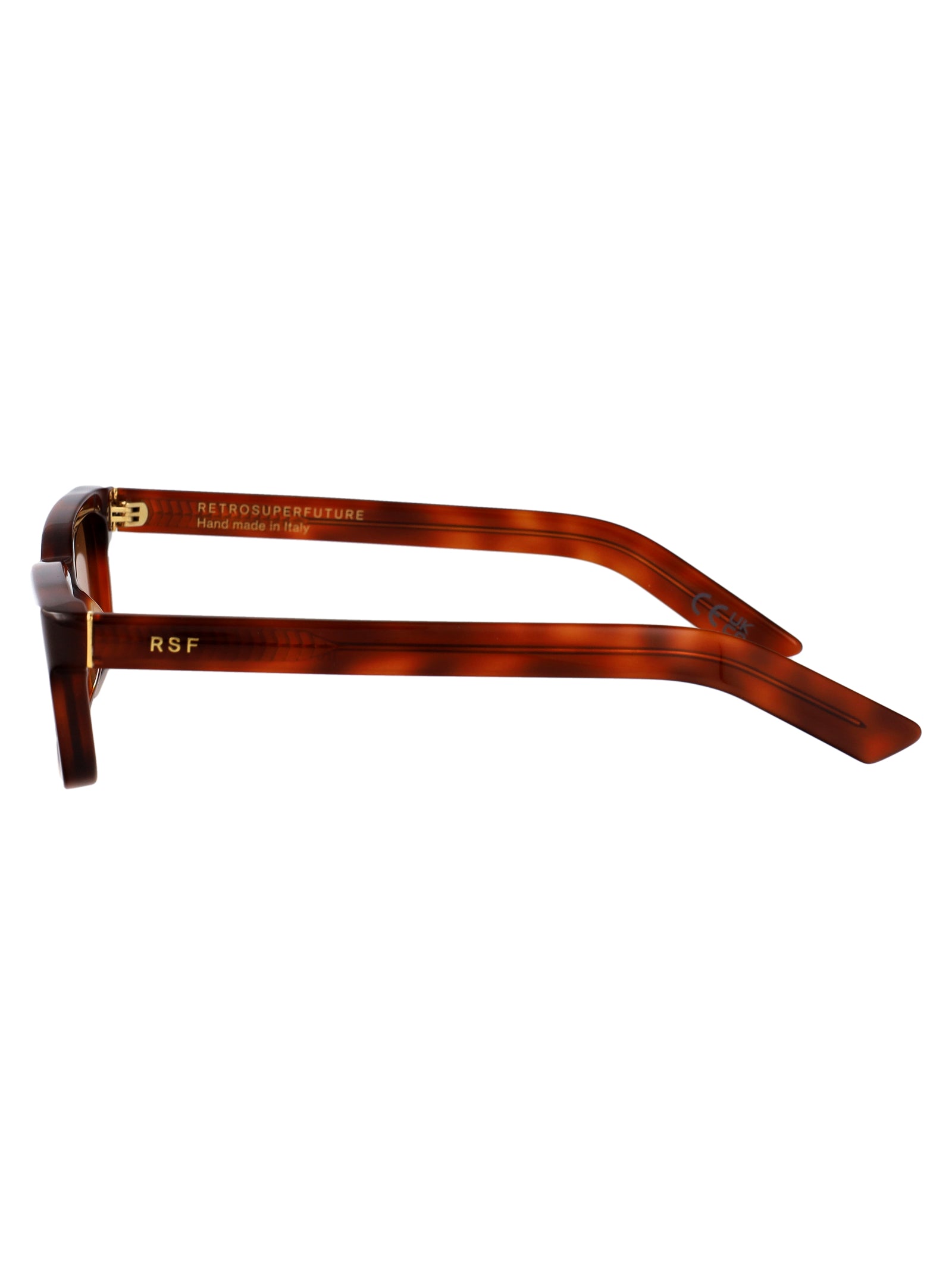 RETROSUPERFUTURE Havana Acetate Sunglasses for Unisex - SS25