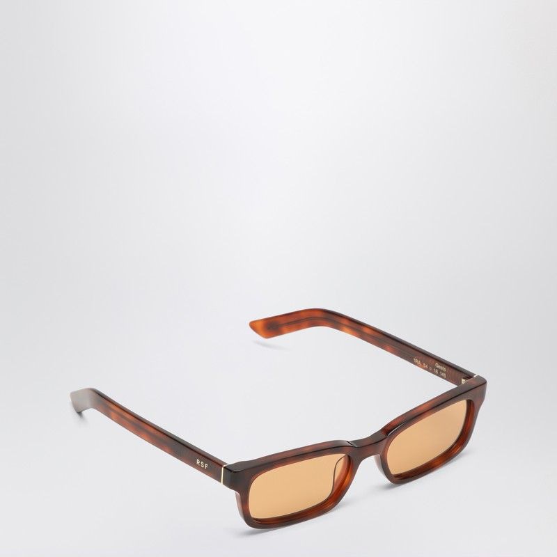 RETROSUPERFUTURE Square Frame Sunglasses with Contrast Logo