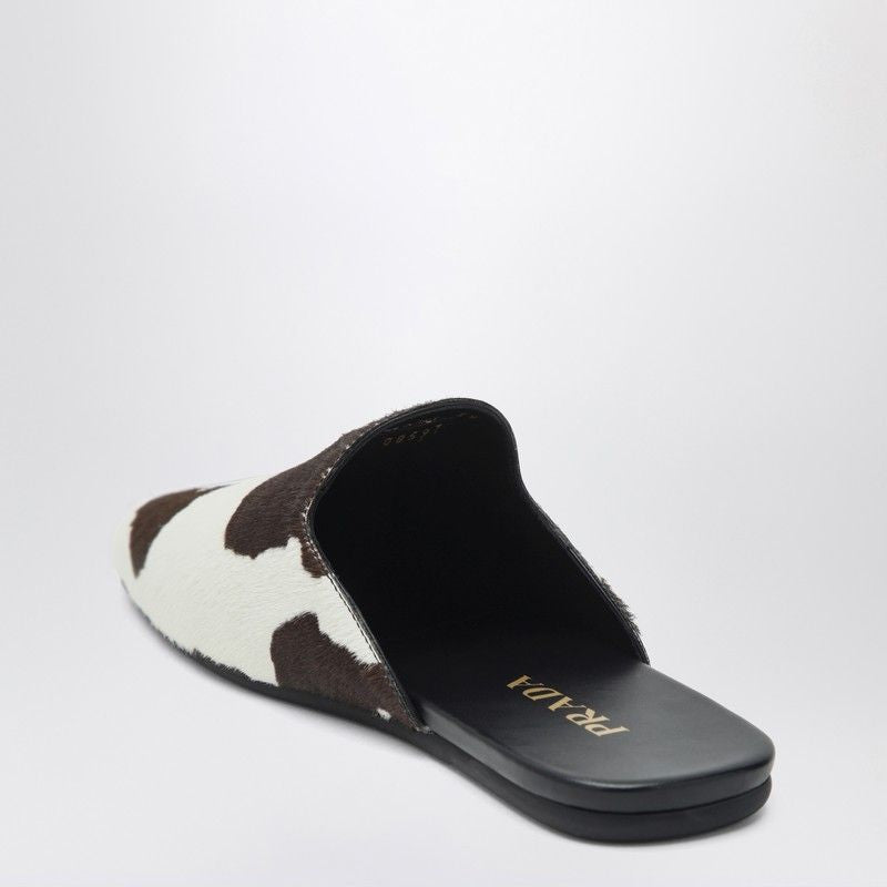 PRADA Stylish Flat Sandals with Animal Print for Women